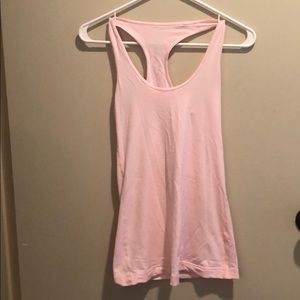 Lulu Lemon Size 6 Light Pink Racer Tank